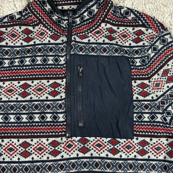 Aeropostale Sweater Womens Small Half Zip Aztec Layering Cozy Comfy Casual Layer - Picture 3 of 4